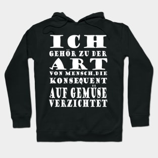 Grillen BBQ Steak Kochschürtze Antiveganer Fleisch Hoodie